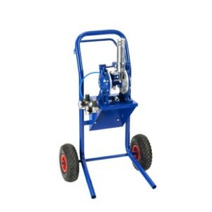 BOMBA NEUMATICA CEVIK PRO DOBLE MENBRANA 48 LITROS/MINUTO CON CARRO BT-214802