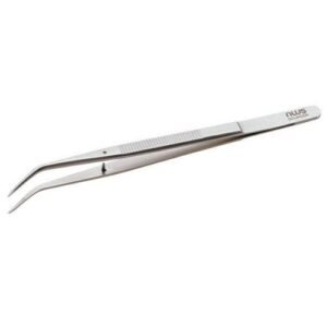 Pinzas precisión soldadura acodadas de acero inoxidable