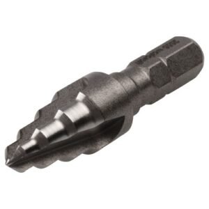 Broca escalonada HSS, vástago hexagonal