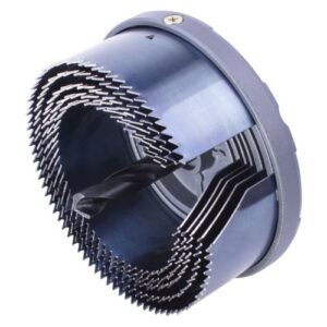 Sierra de corona para montajes eléctricos, Ø 68–100 mm