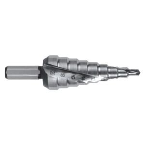 Broca escalonada HSS con mango hexagonal 1/4"