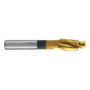 Avellanador plano DIN 373 HSS-TiN paso medio
