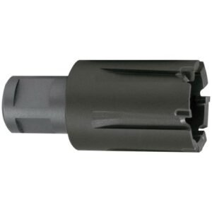 Broca hueca dientes de metal duro TECRONA y vástago Weldon (3/4") para raíles, profundidad de corte 30,0 mm