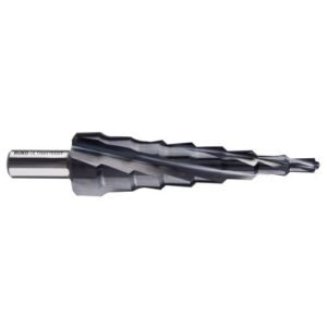Brocas escalonadas HSS Runa TEC de ranura helicoidal con punta Turbo Ultimatecut