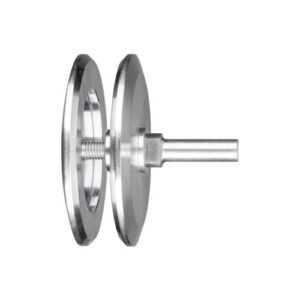 Accesorios de perno BO para cardas redondas Ø 200 mm con agujero 22,2 en mango 12 mm