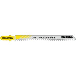 5 hojas para sierra de calar "clean wood premium" 91/ 3,0 mm (623696000)