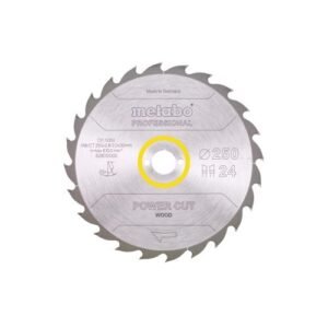 Hoja de sierra "power cut wood - professional", 250x30, D24 DI 25° (628012000)