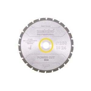 Hoja de sierra "power cut wood - professional", 250x30, D24 DI 3° neg. (628013000)