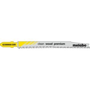 5 hojas para sierra de calar "clean wood premium" 93/ 2,2 mm (623999000)