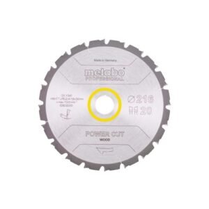 Hoja de sierra "cordless cut wood - professional", 216x30, D20 DI 5° neg. (628230000)