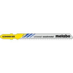 5 hojas para sierra de calar "universal wood + metal" 90/ 2,5 mm (623949000)