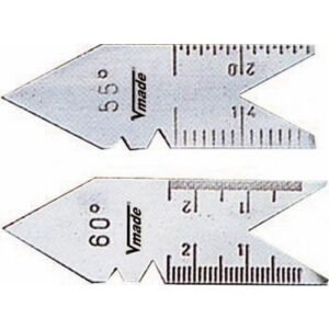 Patrones triangulares de acero para roscas