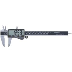 Calibre pie de rey digital DIN 862 con pantalla LCD extra grande