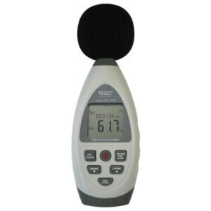Medidor del nivel de sonido electrónico digital
