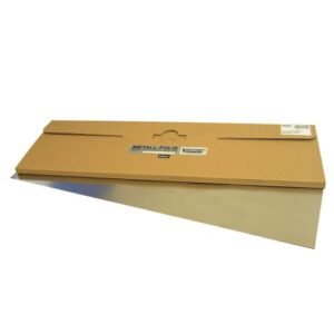 Láminas suplementarias 150 mm x 500 mm inox. (Pack de 5 uds.)