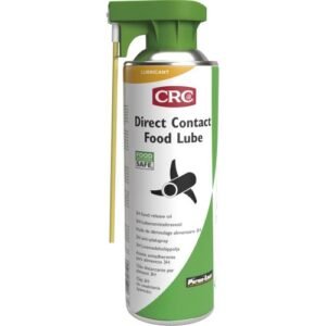 CRC DIRECT CONTACT FOOD LUBE es un agente antiadherente de alto rendimiento para contacto directo con los alimentos, con registro NSF 3H y H1