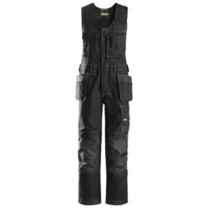 0214 Peto con bolsillos flotantes Canvas+ Negro