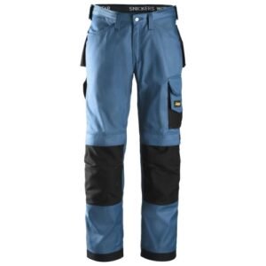 3312 Pantalones largos de trabajo DuraTwill Azul oceano / Negro