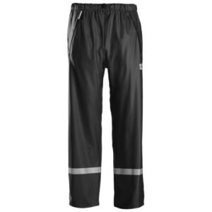 8201 Pantalones largos de trabajo impermeables PU Negro