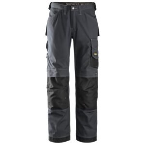 3313 Pantalones largos de trabajo Rip-Stop gris acero