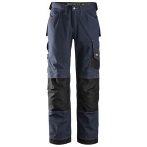 3313 Pantalones largos de trabajo Rip-Stop azul marino