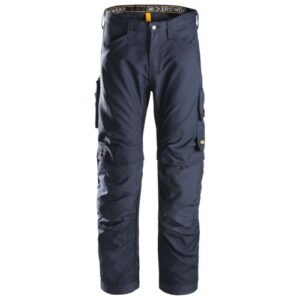 6301 Pantalones largos de trabajo AllroundWork color azul marino