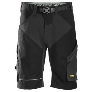 6914 Pantalones cortos de trabajo FlexiWork+ negro