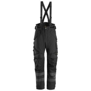 6620 Pantalones largos de trabajo impermeables 37.5® acolchados con doble capa AllroundWork negro