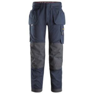 6286 Pantalones largos de trabajo con bolsillos flotantes ProtecWork azul marino