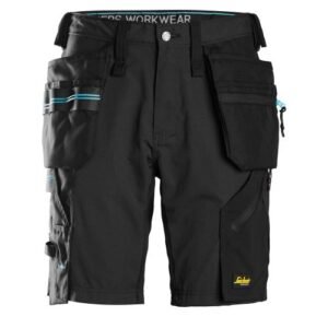 6110 Pantalones cortos de trabajo LiteWork 37.5® con bolsillos flotantes negro