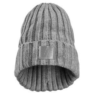9027 Gorro reflectante gris jaspeado