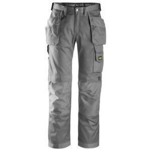 3212 Pantalones largos de trabajo DuraTwill bolsillos flotantes Gris