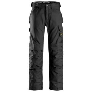 3314 Pantalones largos de trabajo Canvas+ Negro
