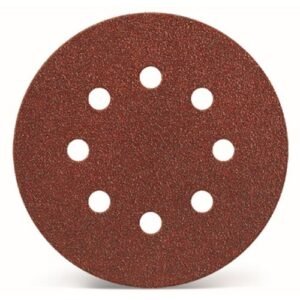 6 DISCOS LIJA 115MM 8 AGUJEROS VELCRO MSE