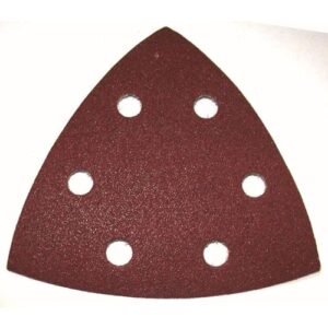 6 PATINES LIJA DELTA 93X93MM 6 AGUJEROS VELCRO MSE