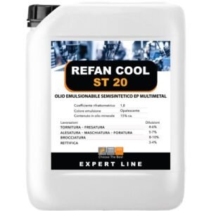 Aceite emulsionante semisntética ep REFAN COOL ST 20