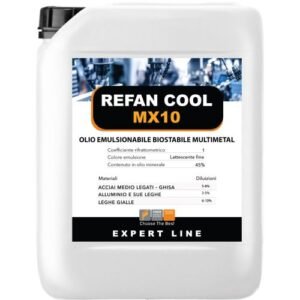 Aceite emulsionante bioestable REFAN COOL MX 10