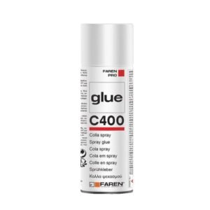 Pegamento spray resistencia 90ºC  GLUE (C400) ADHESIVO SPRAY