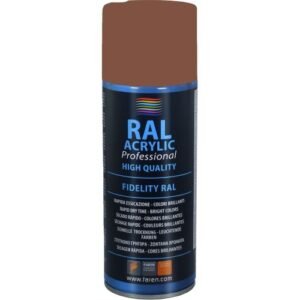Spray pintura 100% acrílica RAL 8002 MARRON SEÑALES