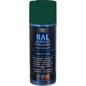 Spray pintura 100% acrílica RAL 6005 VERDE MUSGO