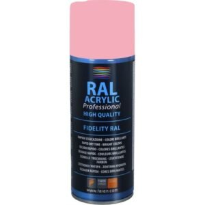 Spray pintura 100% acrílica RAL 3015 ROSA CLARO