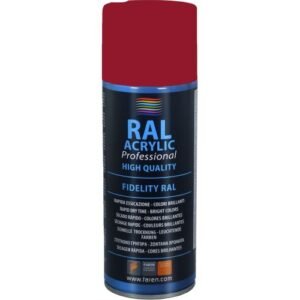 Spray pintura 100% acrílica RAL 3003 ROJO RUBÍ