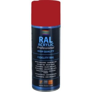 Spray pintura 100% acrílica RAL 3001 ROJO SEÑALES