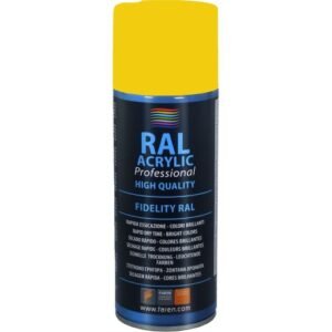 Spray pintura 100% acrílica RAL 1021 AMARILLO CADMIO