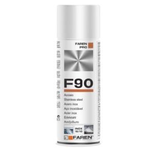 Acero inox 18/10 en spray F90 ACERO INOX SPRAY 400ML