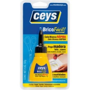 CEYS BRICOFÁCIL COLA BLANCA RÁPIDA 50GR