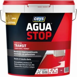 AGUASTOP TRANSIT ROJO 20KG