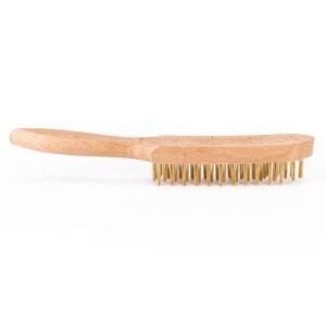 CEPILLO SOLDADOR PUA ACERO C/MANGO 4 HILERAS Ref.1401
