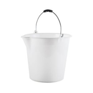 CUBO POLIETILENO PLUS CON PICO 17L BLANCO Ref.6316
