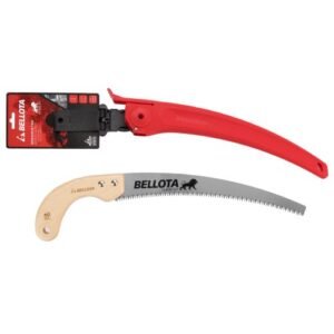 Serrucho de poda profesional Clásico gama Lion con mango de madera curvo / 450MC